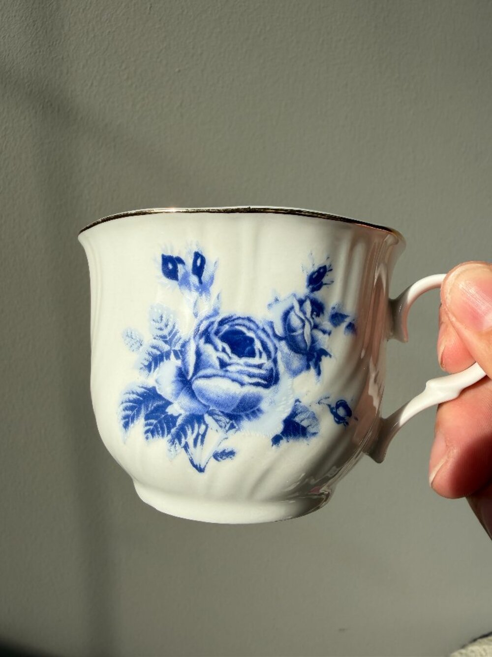 3/$30 🌟 Vintage Blue Rose Fine China Truly Tasteful Teacup - Picture 2 of 7